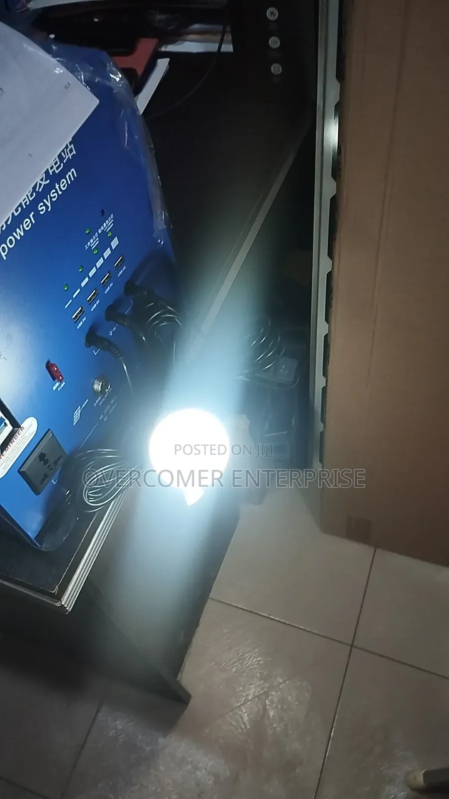 JCNS 1800watts Solar Generator With 320watts Panel