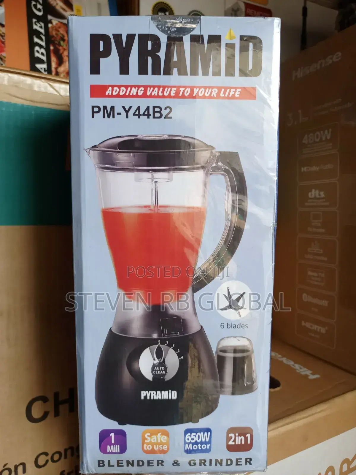 Pyramid Blender and Grinder Pm-Y44b2