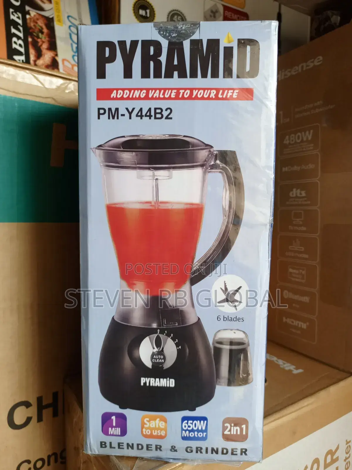 Pyramid Blender and Grinder Pm-Y44b2