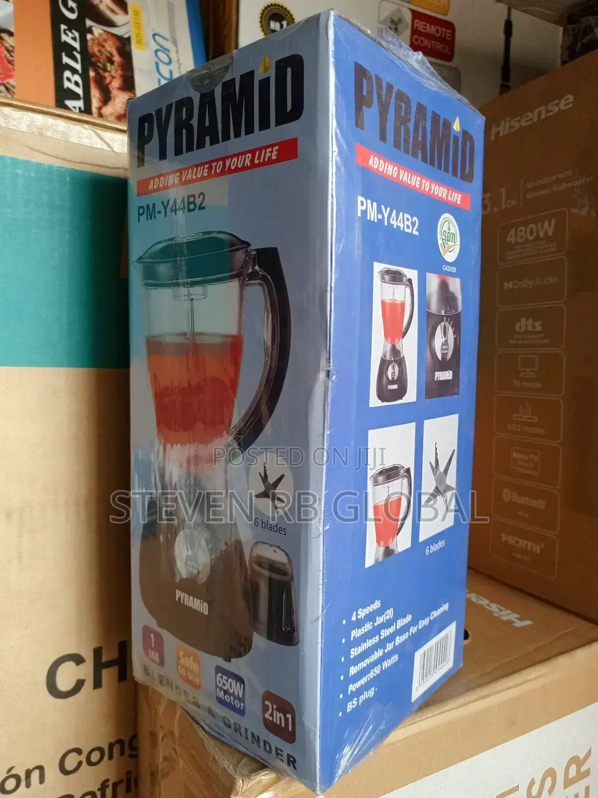 Pyramid Blender and Grinder Pm-Y44b2