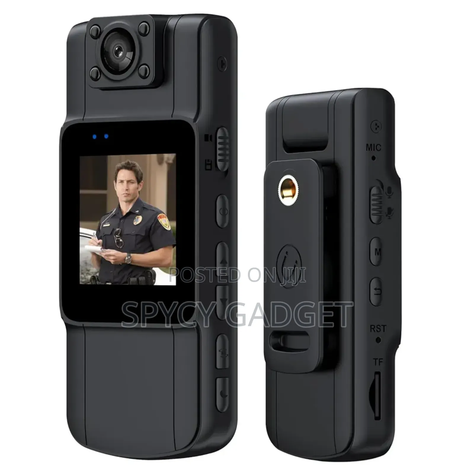 Multifunctional Video Recorder Body Cam With Tv Display