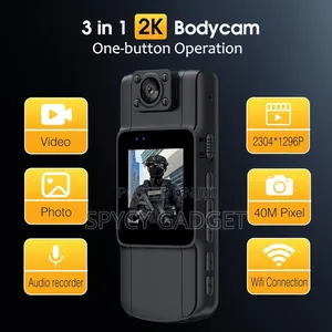 Multifunctional Video Recorder Body Cam With Tv Display