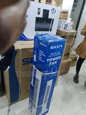 Maxicool Elite Oscillating Tower Fan –Digital Display Model