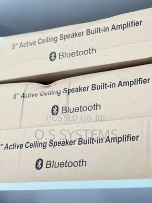 4 in 1 8" Active Ceiling Speaker Built-in Amplifier