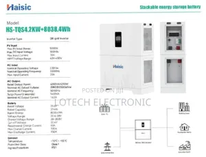 Haisic 8kwh All-in-One Solar Power System–24v,333ah Capacity