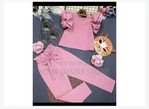 2pcs Top and Trouser for Girl, Baby Girl Pant Trouser