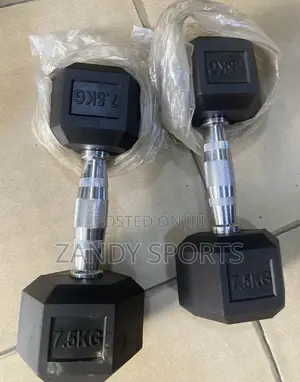 7.5kg Hex Dumbell