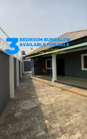3bdrm Bungalow in Parapo, Awoyaya for sale