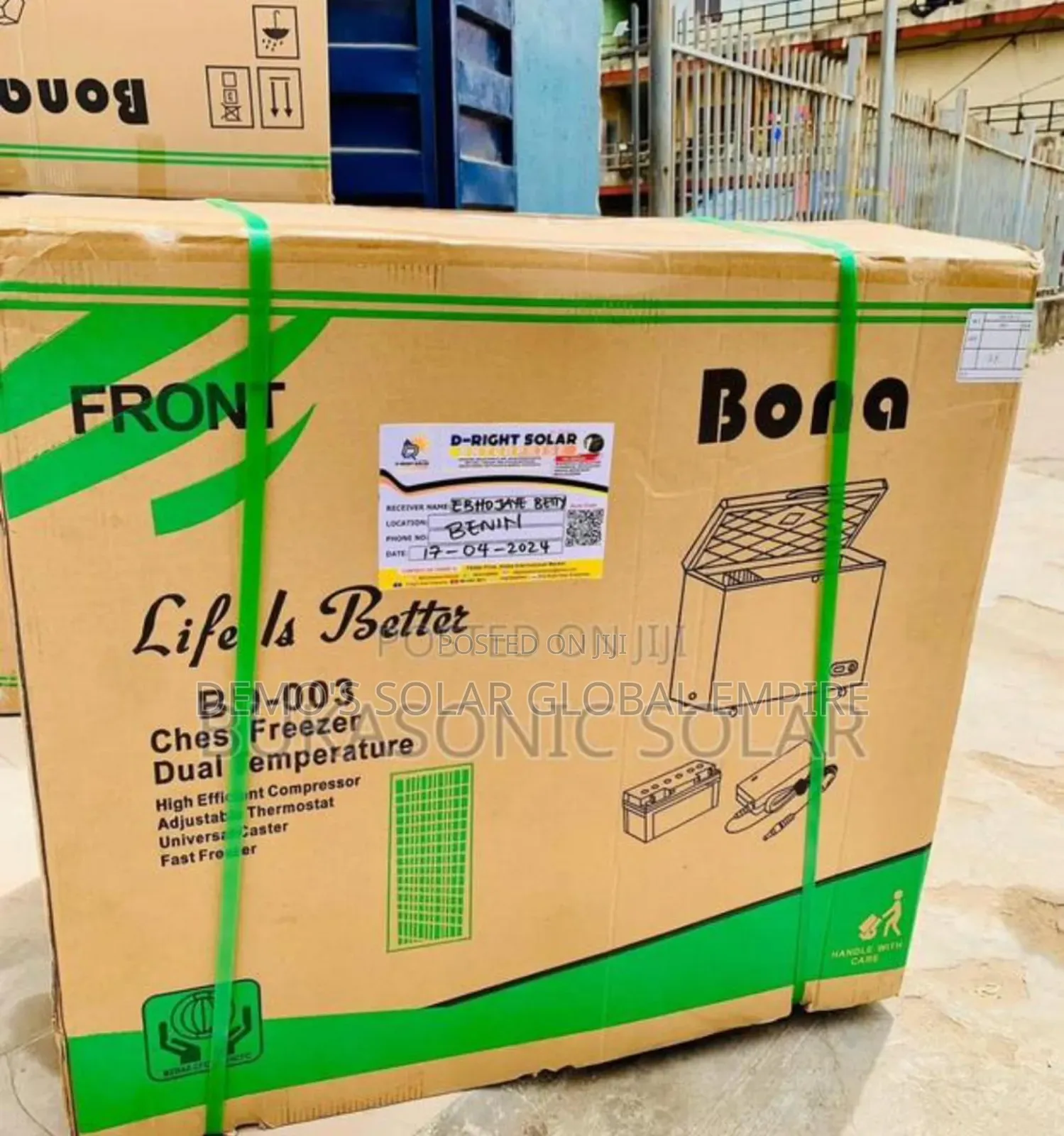 Solar Fridge 218l