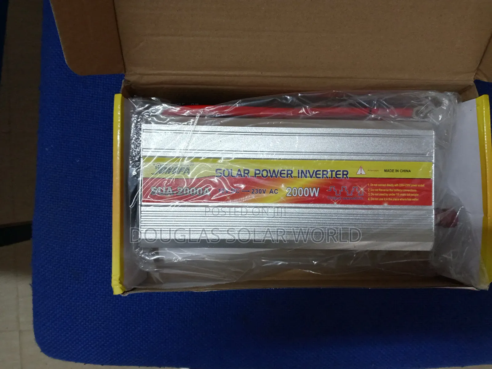 Jogfa Solar Sachet Inverter 2000w Without Charger