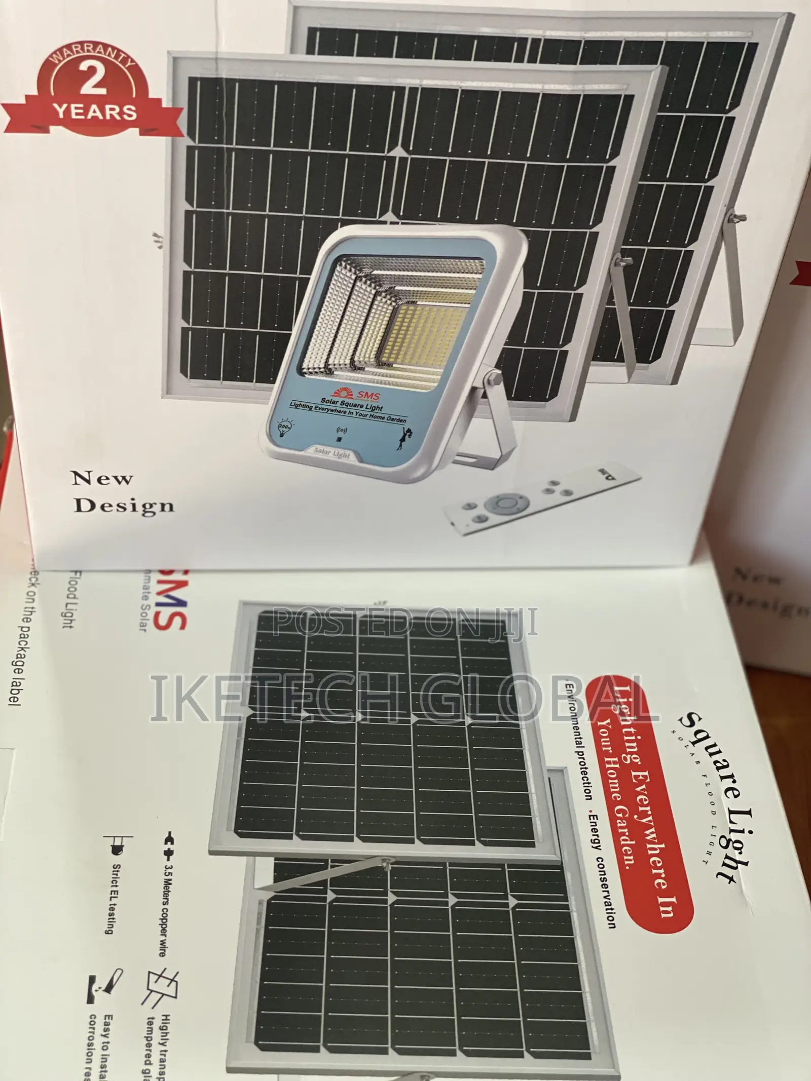 200w SMS Solar Flood Light