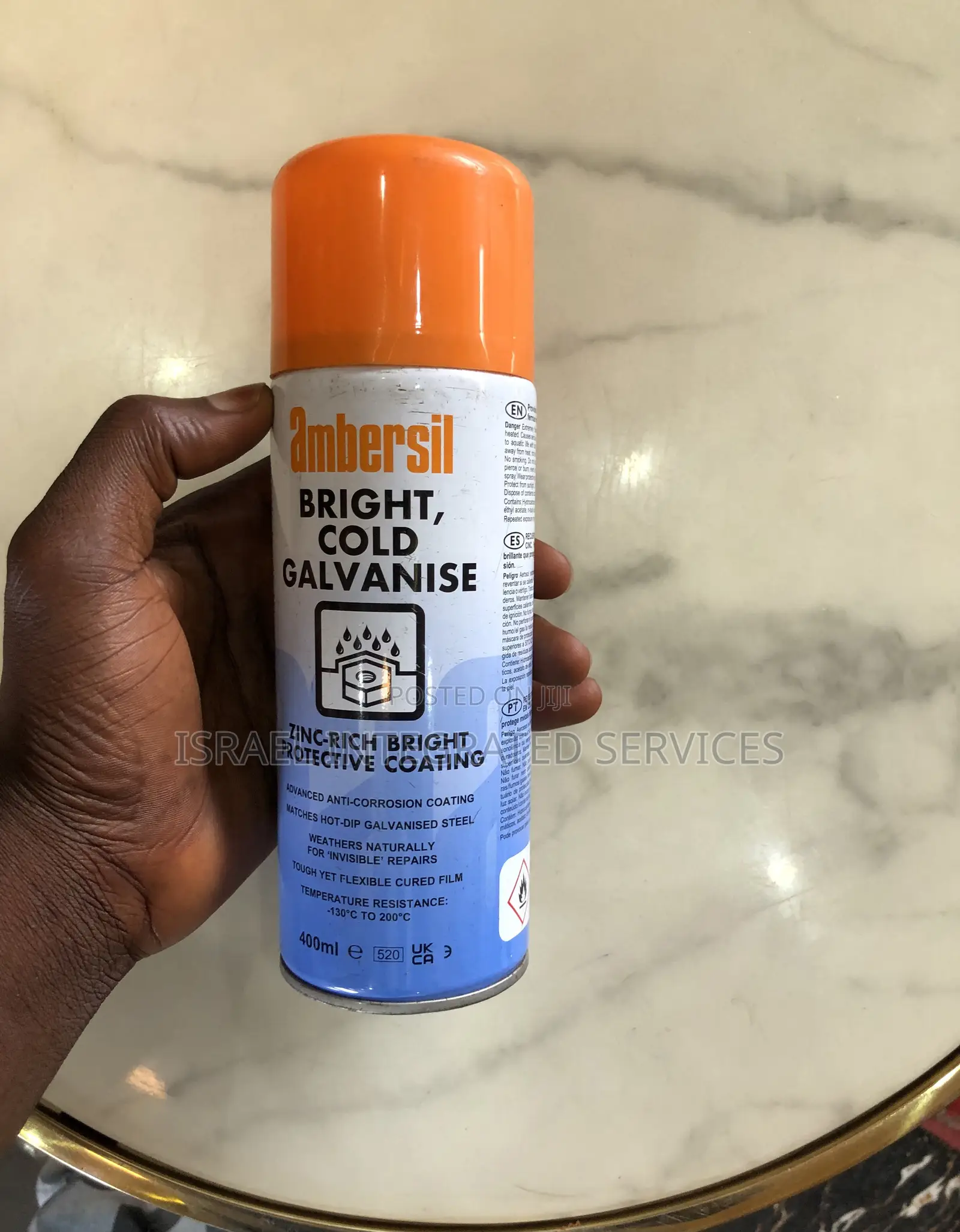 Ambersil Bright Cold Galvanise 400ml