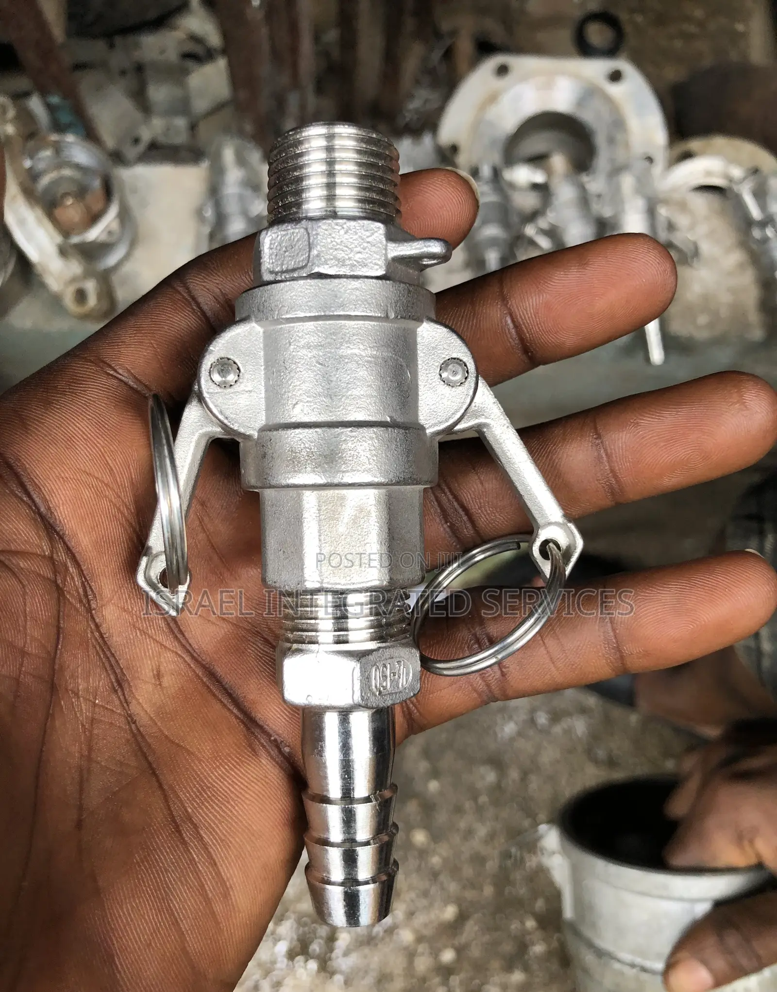 Cam Lock 1/2 D (316) Stainless
