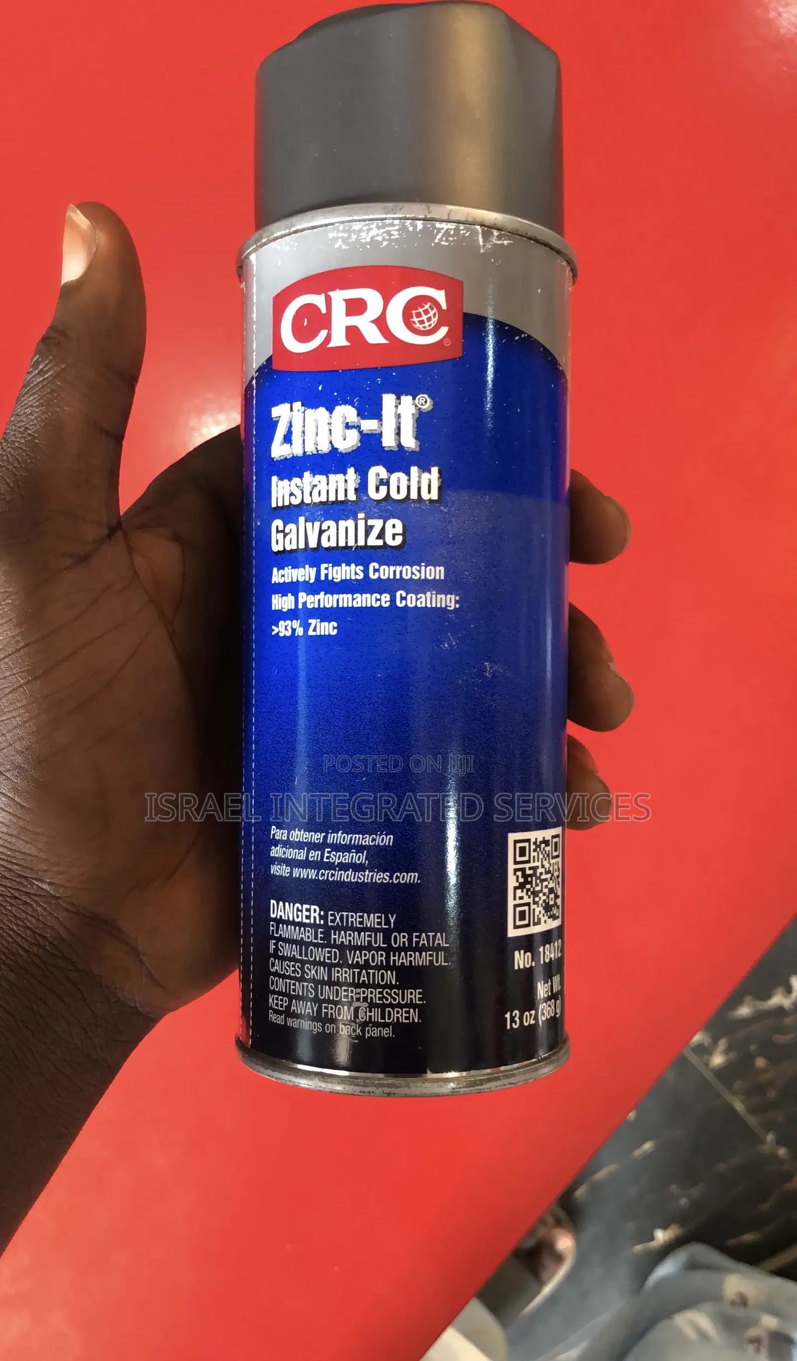 Zinc Instant Cold Galvanize CRC