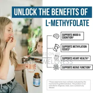 L-Methylfolate 5-MTHF Capsule With Methyl B12