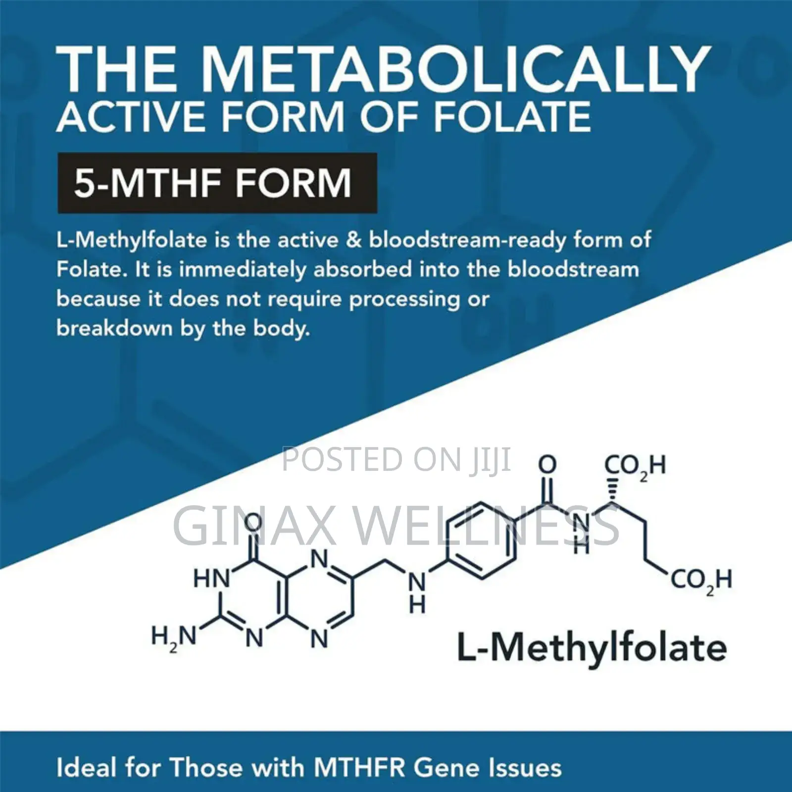 L-Methylfolate 5-MTHF Capsule With Methyl B12
