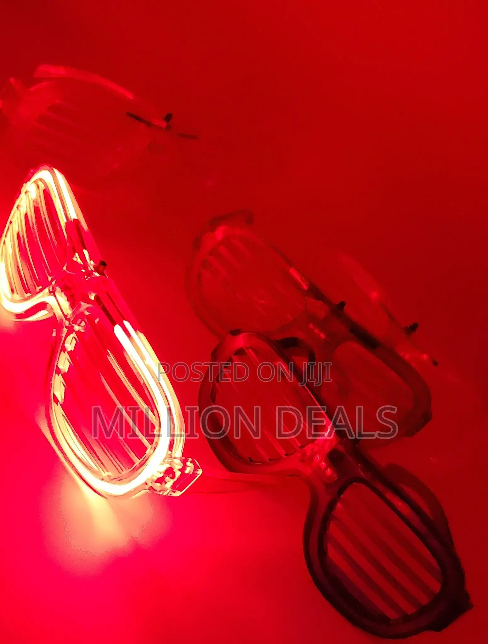 Led Light After Party Men's Glasses