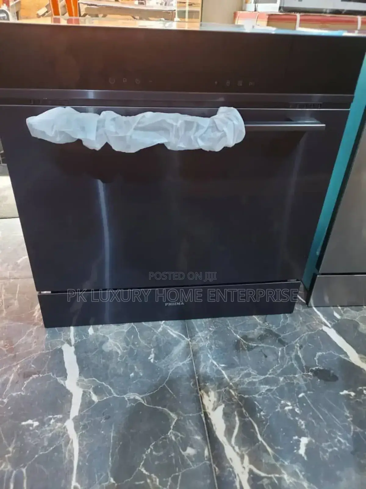 Phima Black Digital Dishwasher