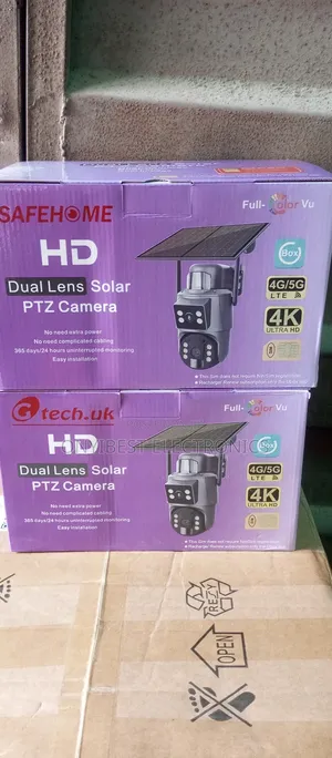 Hd Dual Lens Solar Camera V380