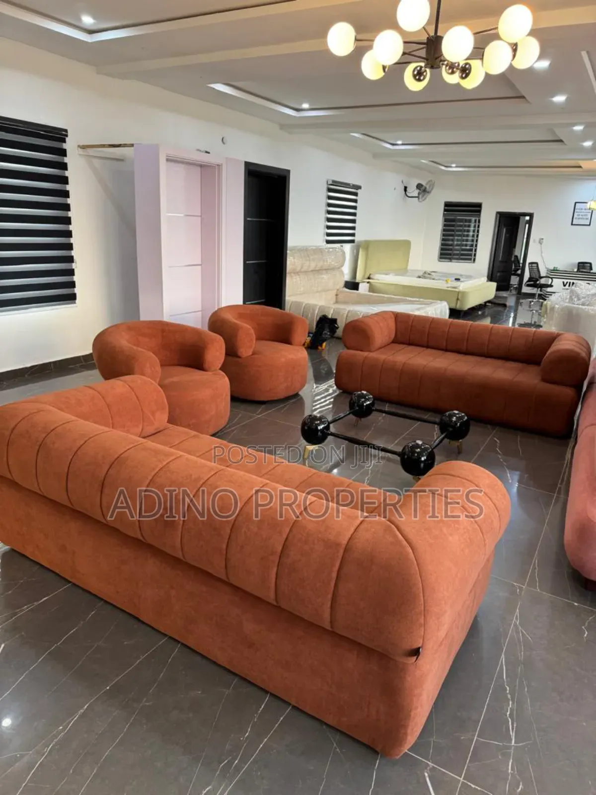 Full Set of Sofas With Pillow