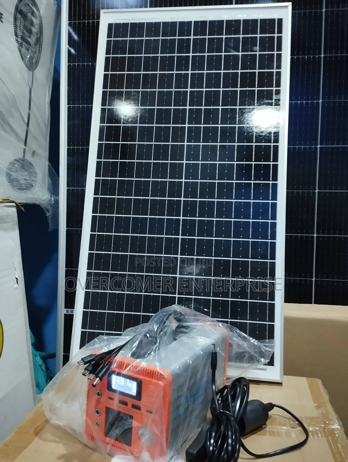Solar Generator With Panel 300watts