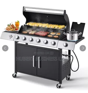6burner BBQ Machine Gas