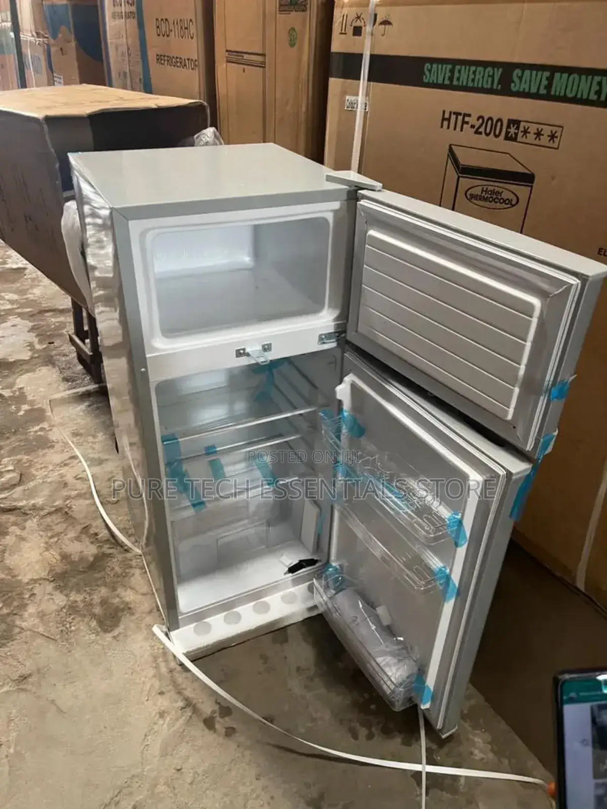 Original Haier Thermocool 125l Double Door Refrigerator