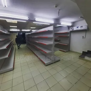 Single Supermarket Shelves
