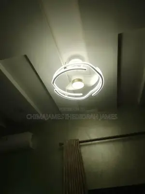 Modern Simple Living Room Dining Room Led Ceiling Fan Light