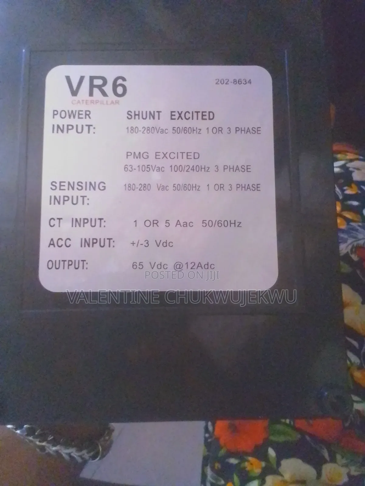 Generator Avr Vr6