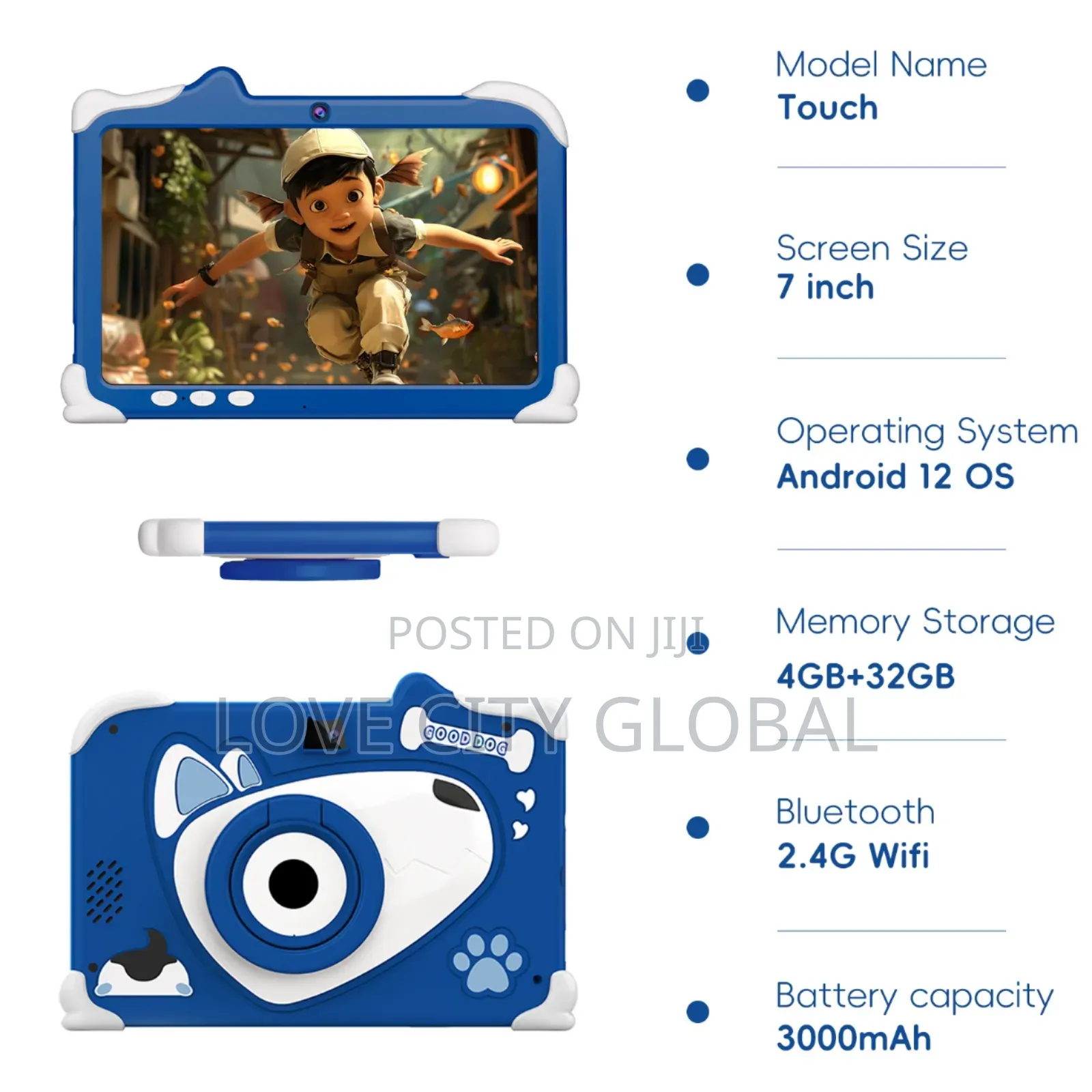 New Tablet 32 GB Blue