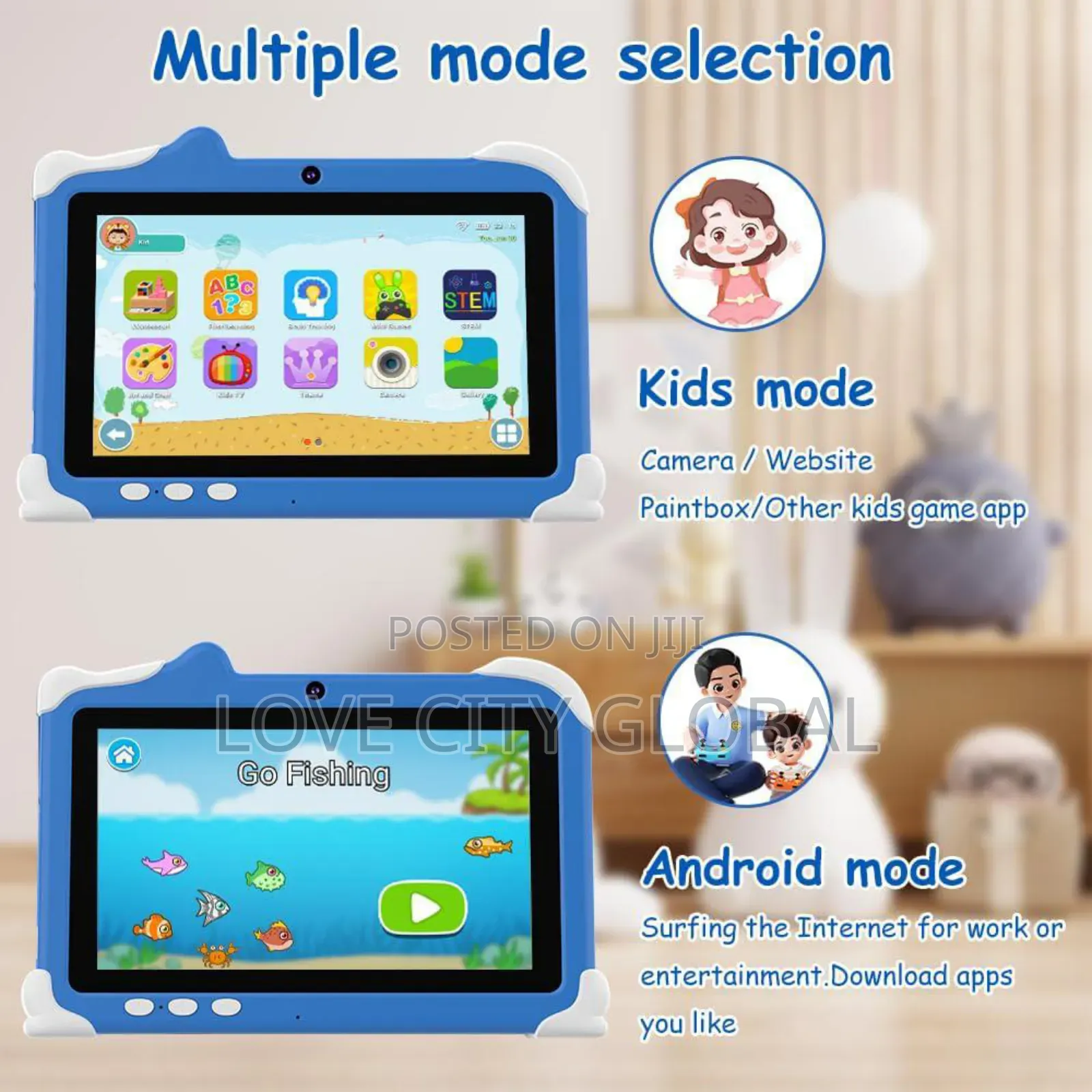 New Tablet 32 GB Blue