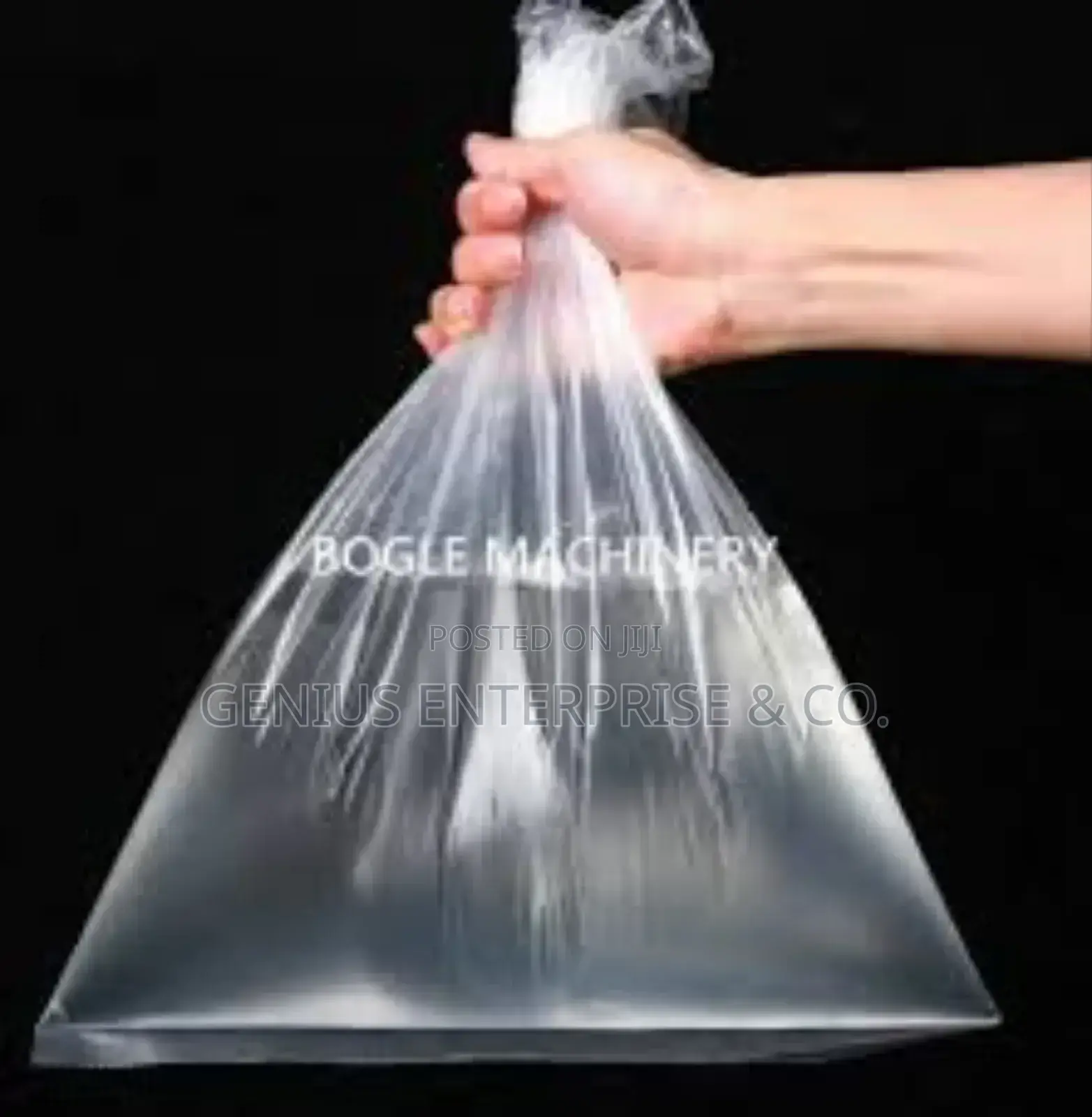 50kg Plastic Poly Ldpe Clear Packaging Nylon Bag (24ps)