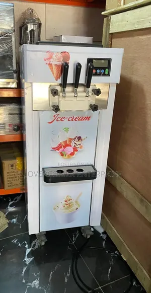 Standing Ice Cream Machine