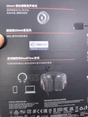 Asus Rog Delta Ll Bluetooth Headphone 