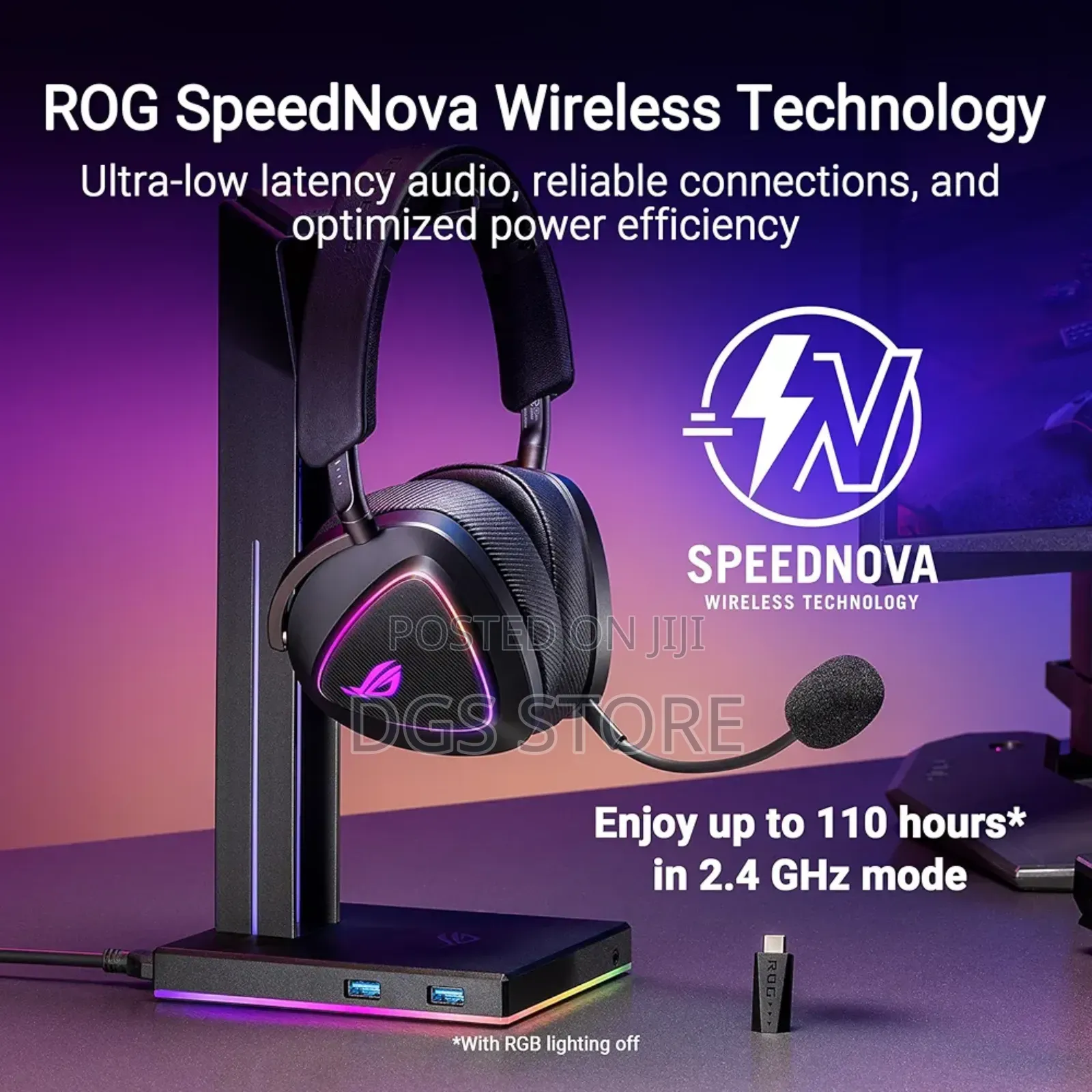 Asus Rog Delta Ll Bluetooth Headphone 