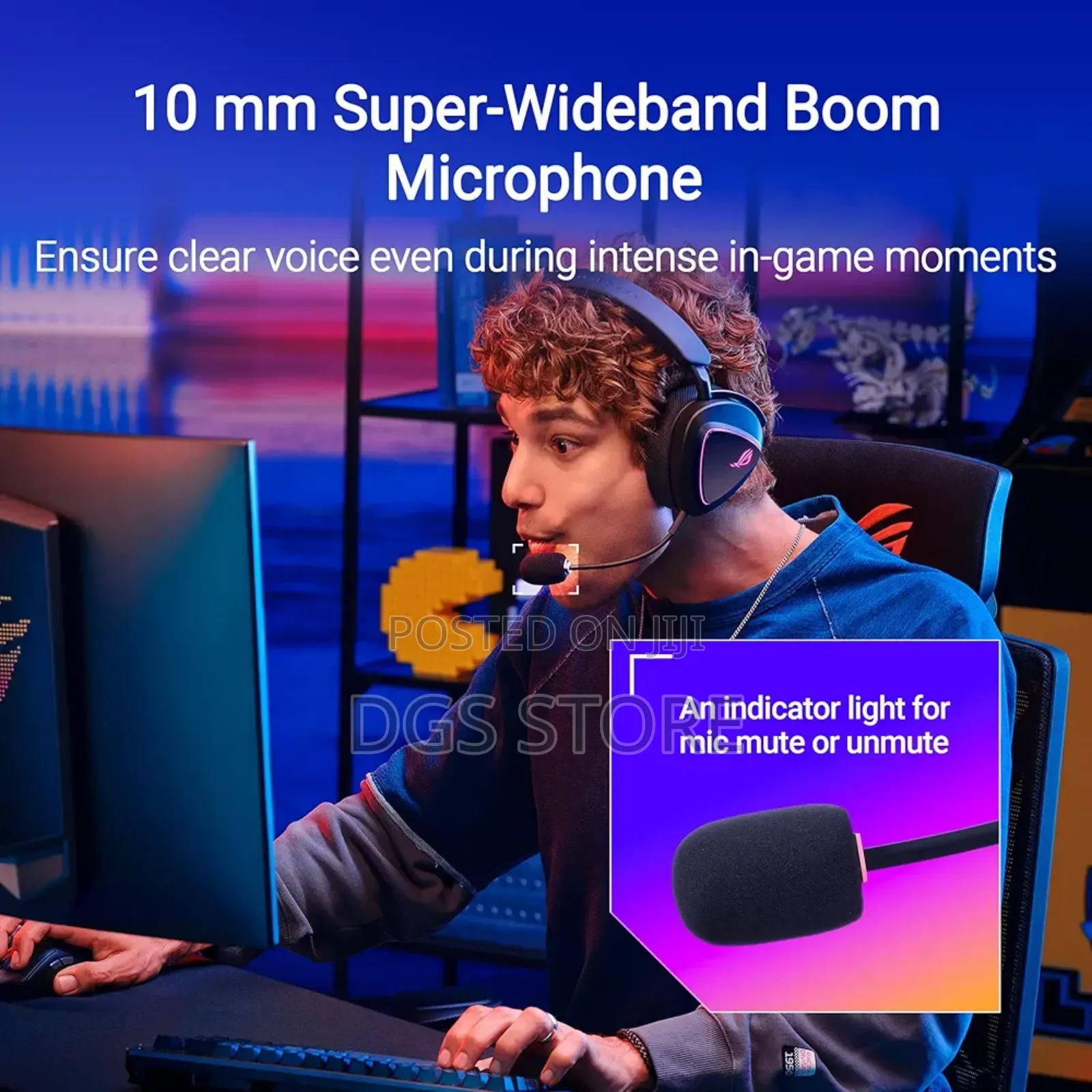 Asus Rog Delta Ll Bluetooth Headphone 