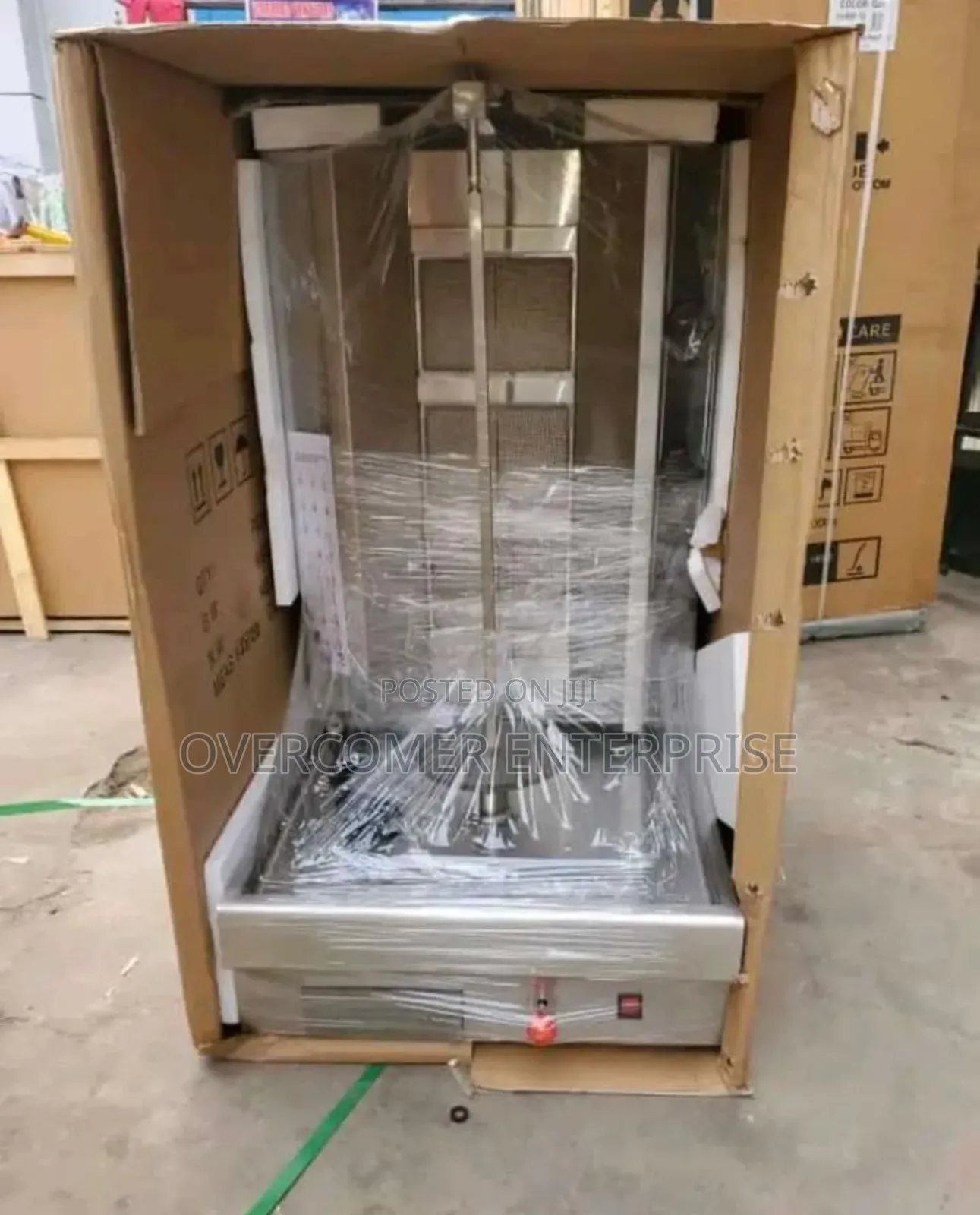 2 Burner Sharwama Machine