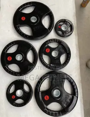 Black Olympic Weight Plates