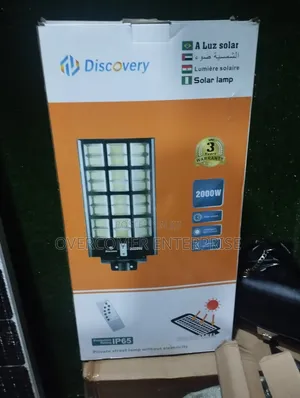 2000w Solar Lights With Remote