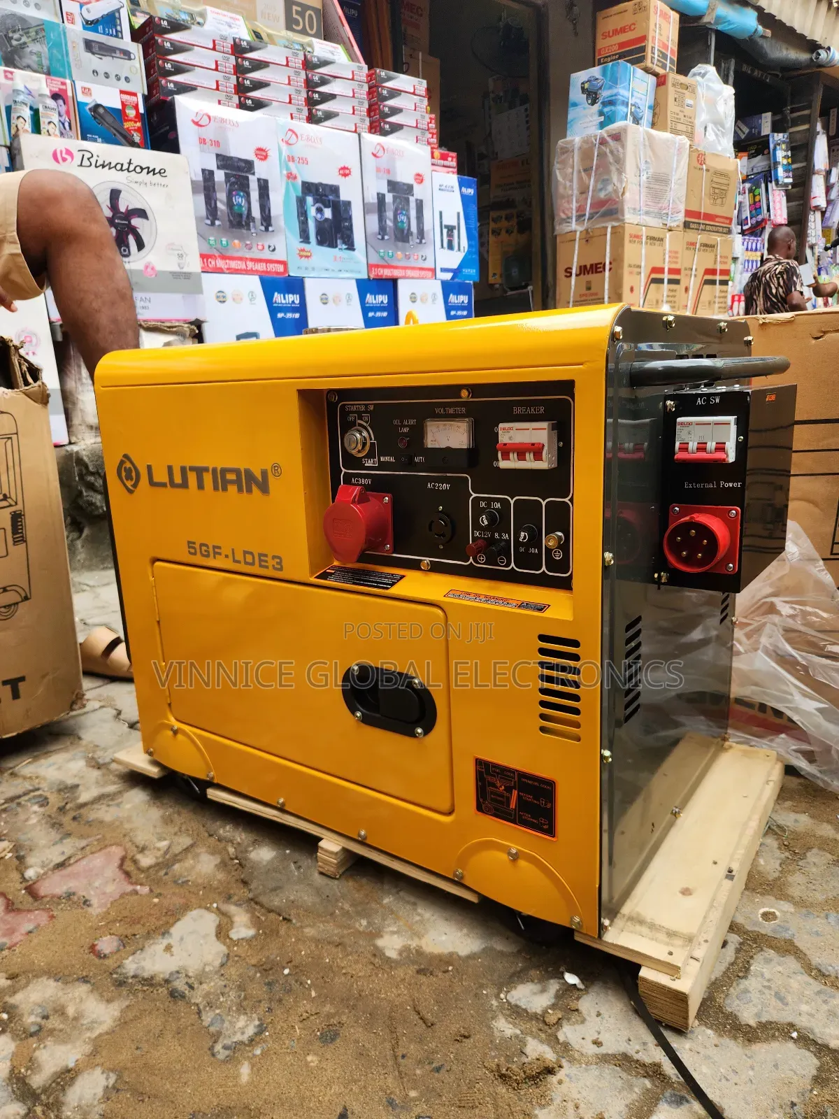 10kva Three Phase Diesel Silent Generator 100% Copper Coil