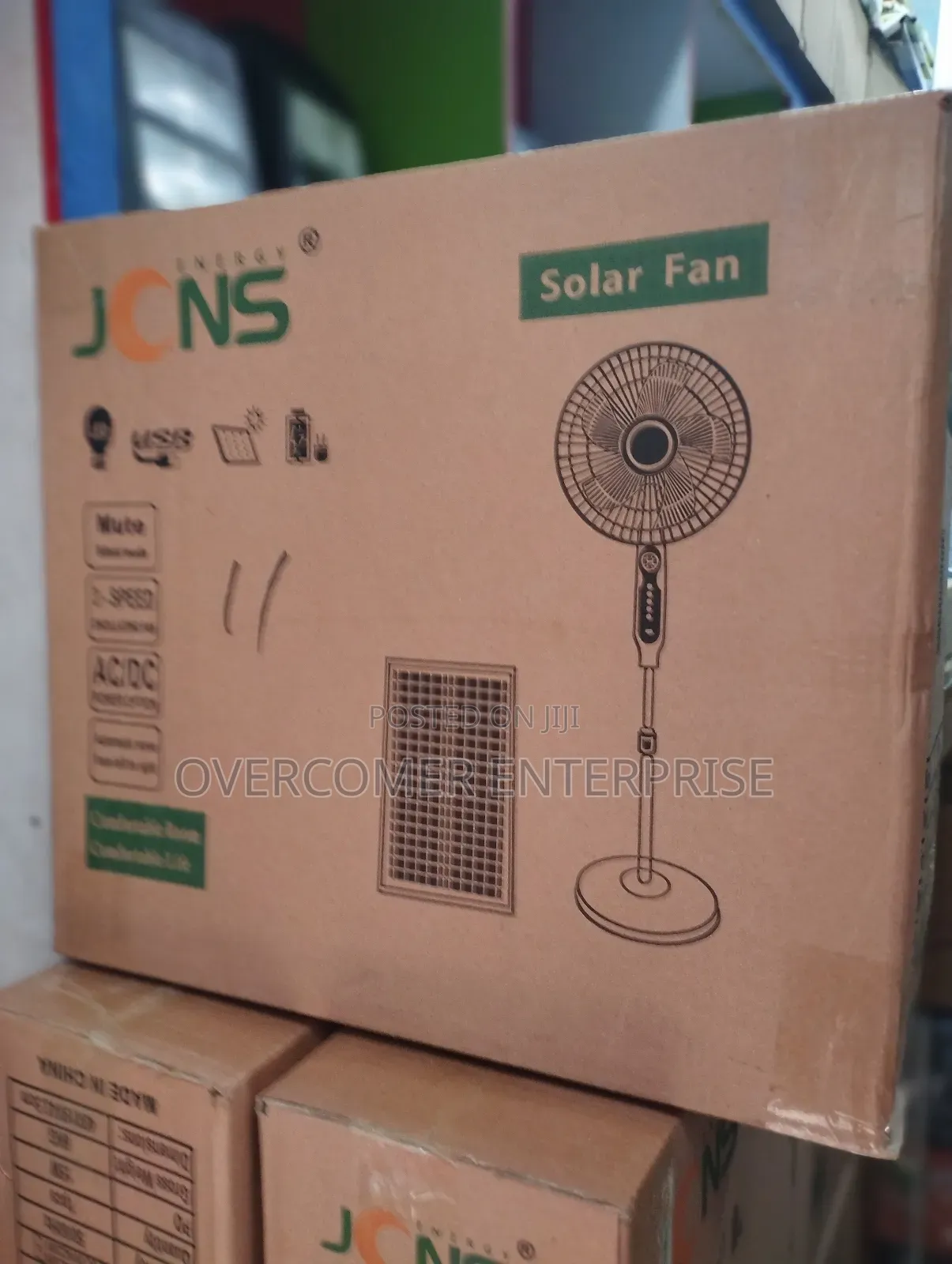 Solar Fan Ac/Dc