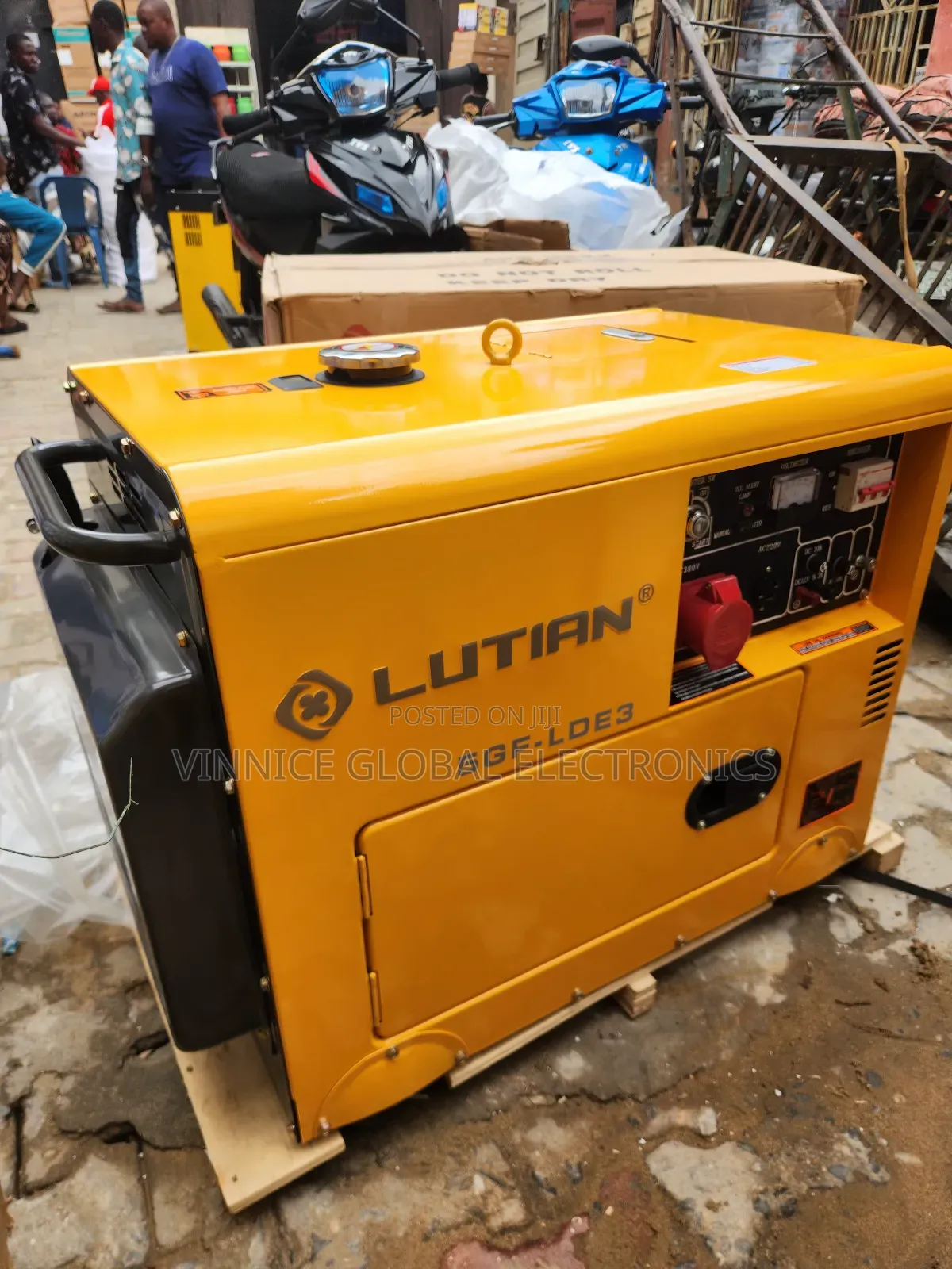 10kva Three Phase Silent Generator Key Start 100% Copper