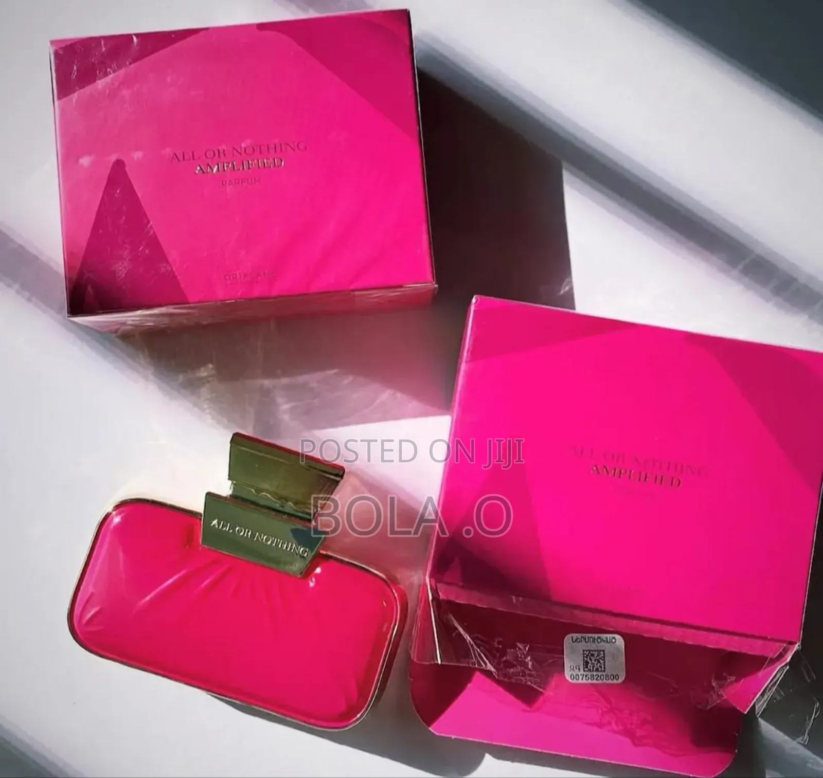 Oriflame All or Nothing Amplified Perfume