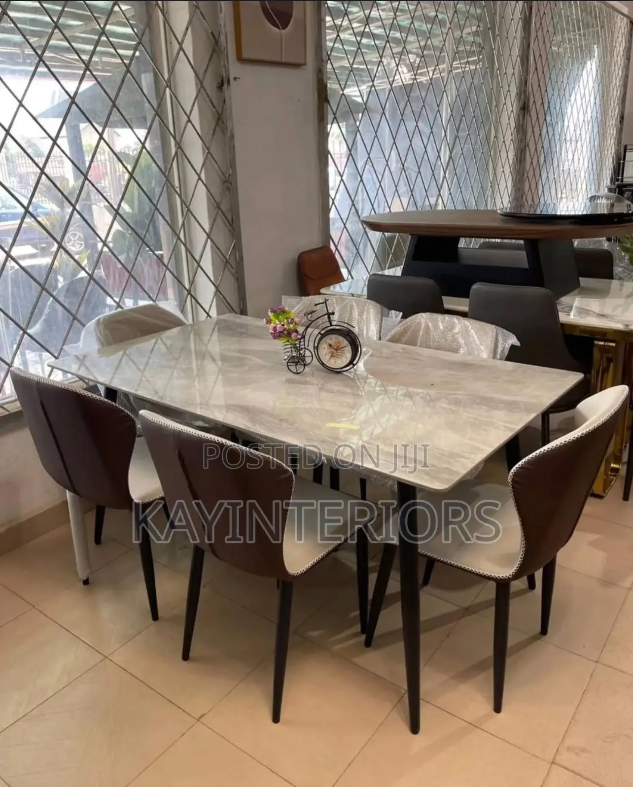 Marble Top Dining Set