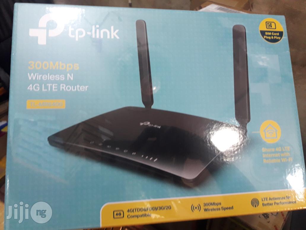 Tplink 4G Let Router Tl-Mr6400