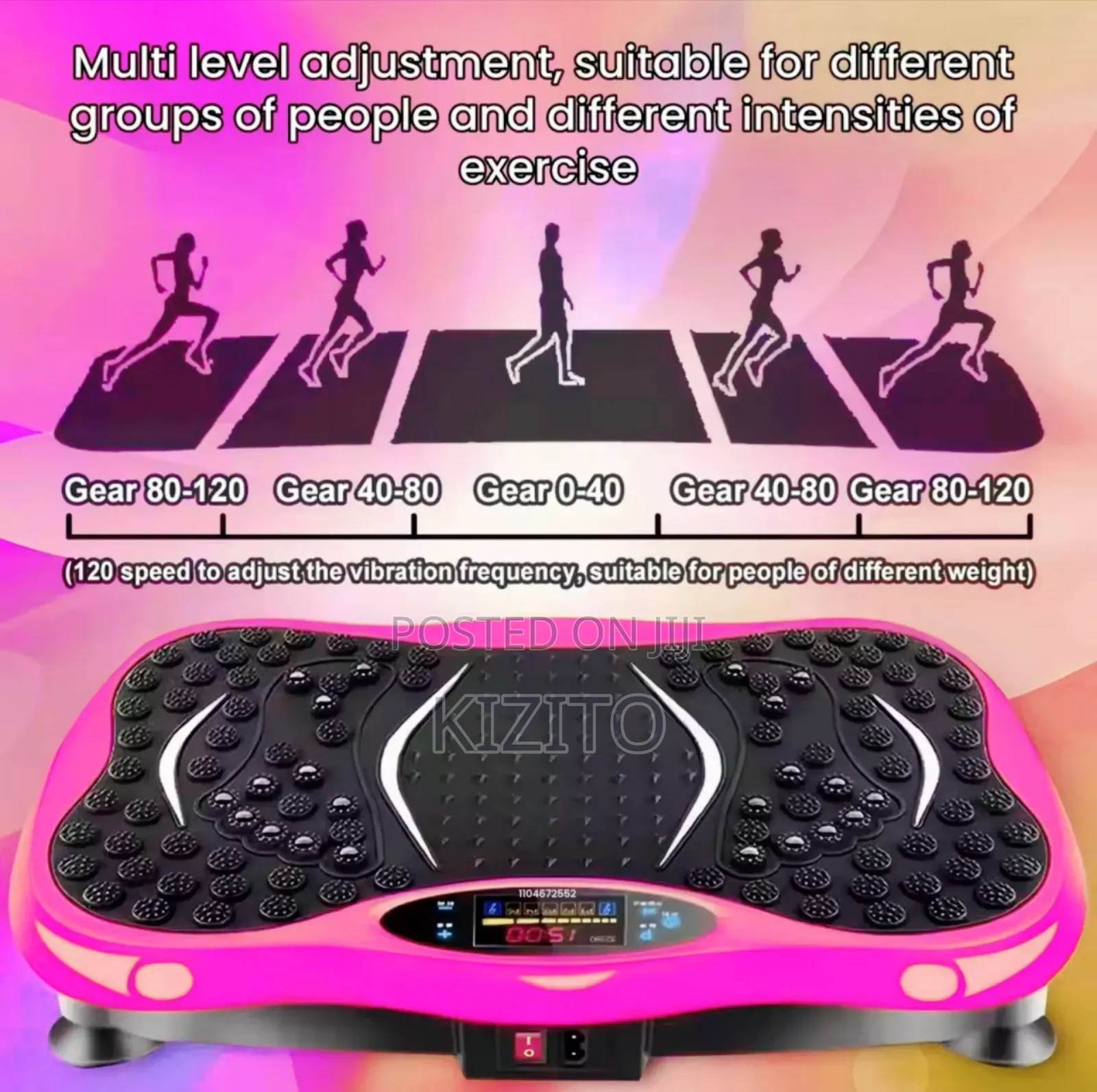 Bluetooth Vibration Exercise Machine