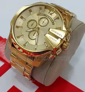 Diesel Quality Luxury Men Chain Strap Wristwatch