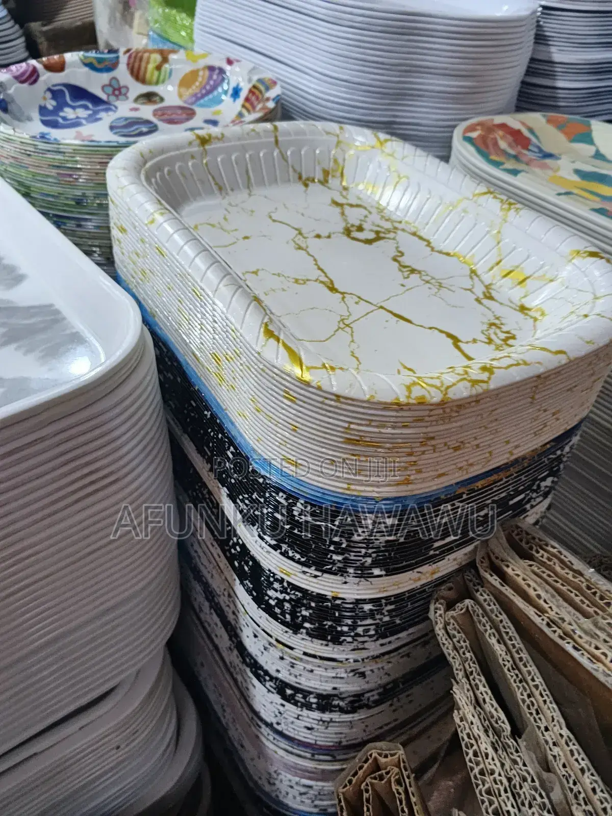 Rubber Unbreakable Tray 12pcs