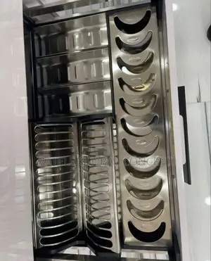 80cm Stainless Steel Drawer Plate Rack